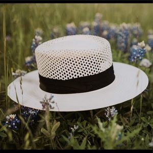 White summer hat